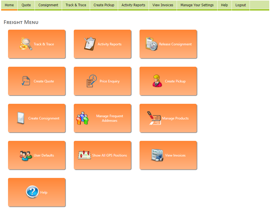 JAIX PORTAL - Freight - Standard Training Reference